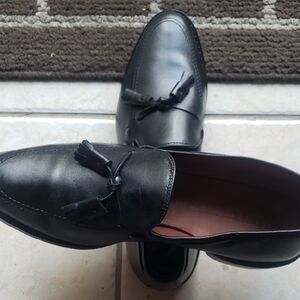 Allen Edmonds Classic Black Leather Slip-Ons